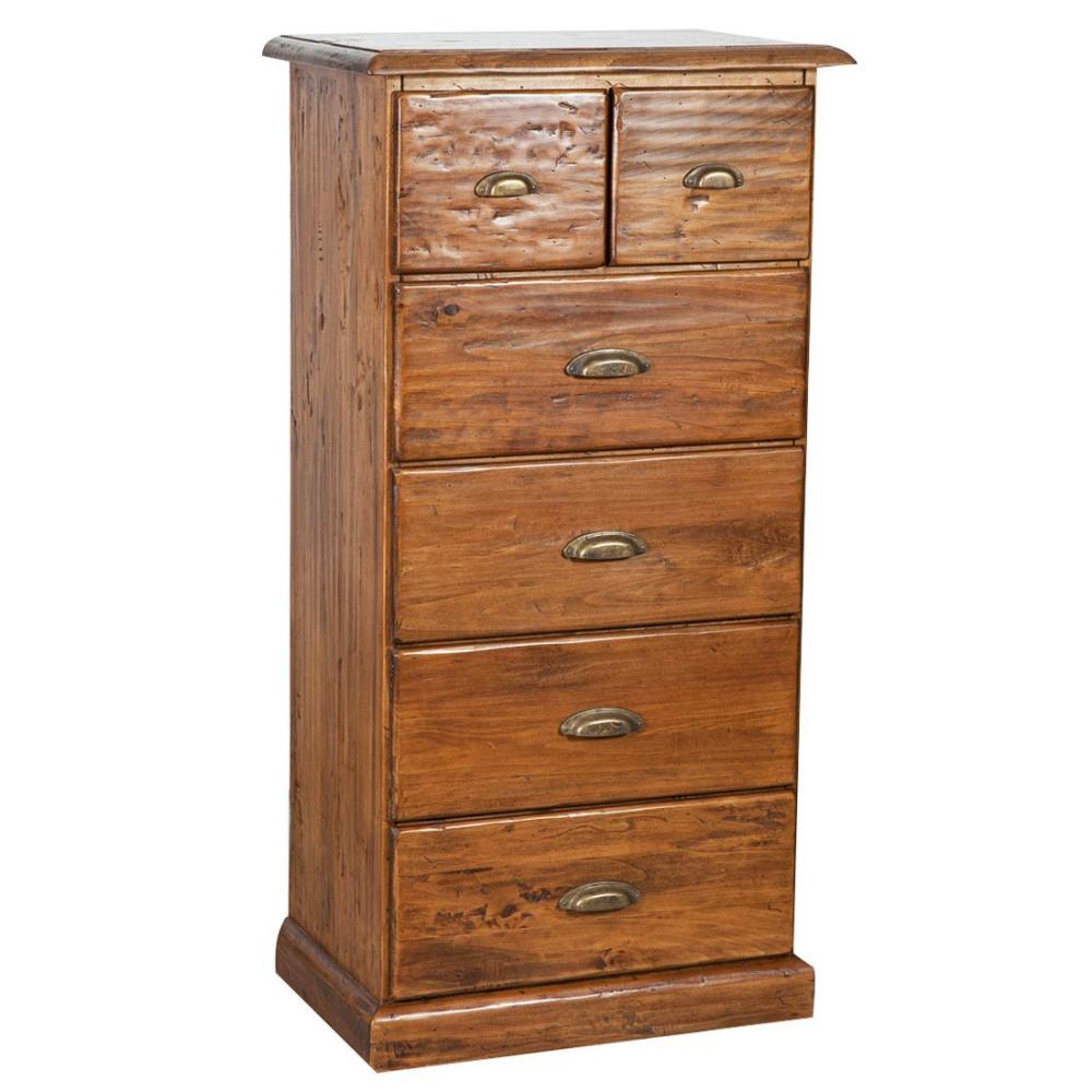mediterran haloszoba keskeny komod rusztikus tomor harsfa fiokos klasszikus antikolt vintage patinas haloszoba gardrob ruhatarto barna paraszthaz butor regies klasszikus butorok lameridiana lakberendezesi aruhaz.jpg